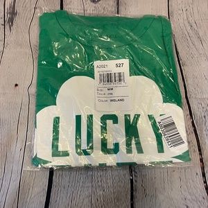 Lucky dude st Patricks day tshirt NWT